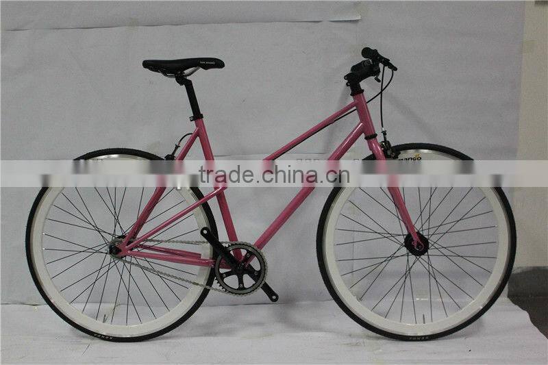 700C lady fixed gear bike