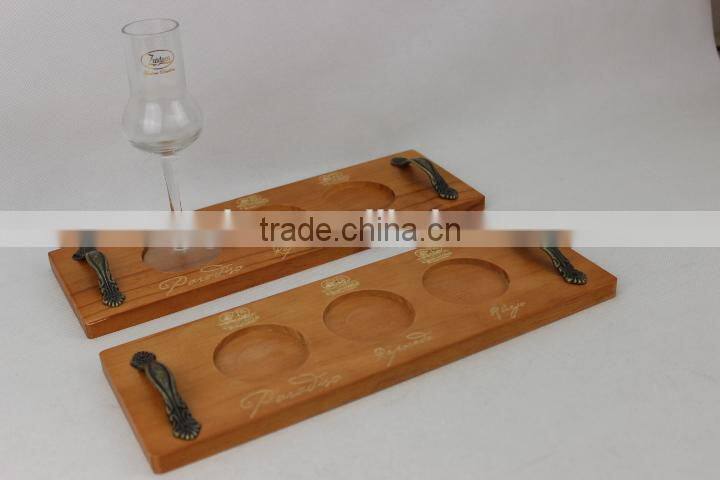 Cheap Eco-Friendly Wooden Tray With Handle