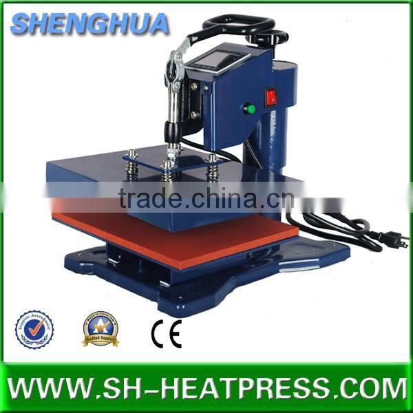 Heat pressing machine for t-shirt transfer