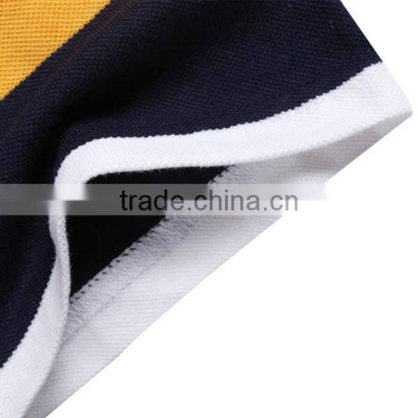 hot summer new cheap price wholesale striped sport for men's uniform polo shirt