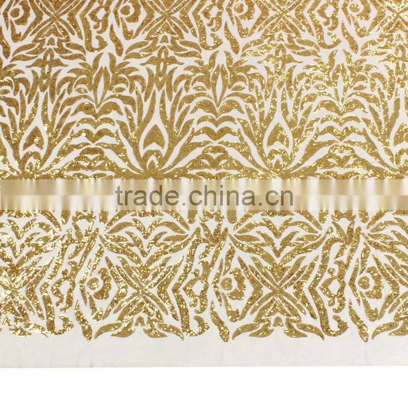 Hot Selling French Lace With Sequins FL1183-1