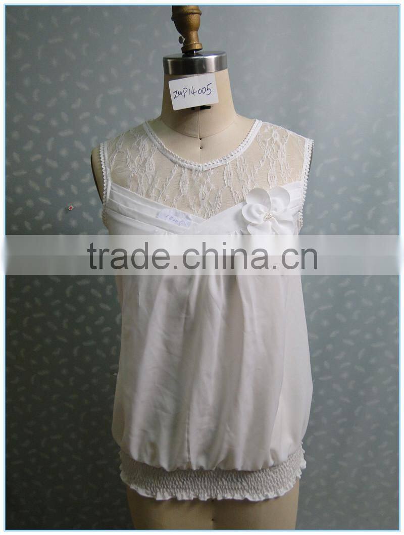 2015 Summer New Style Sky Blue Beautiful Women Vest