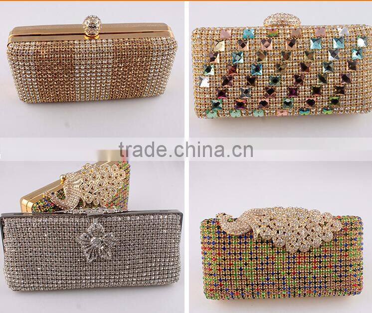2016 Fashion Plastic Rhinestone Mesh Trimming Manufacturer