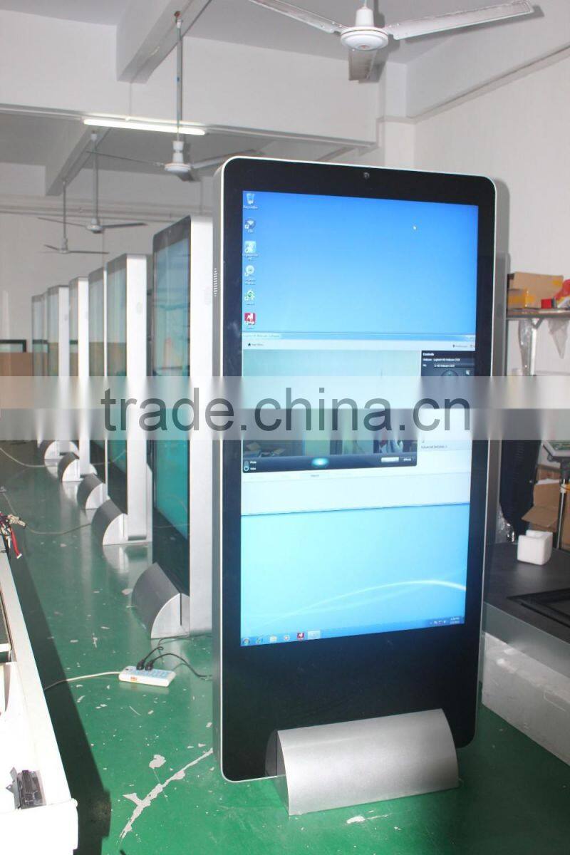 65inch large screen computer monitor stand kiosk