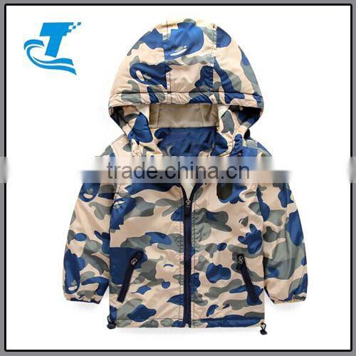 Boy child Camouflage cotton-padded jacket children's outerwear winter wadded jacket thickening cotton-padded jacket