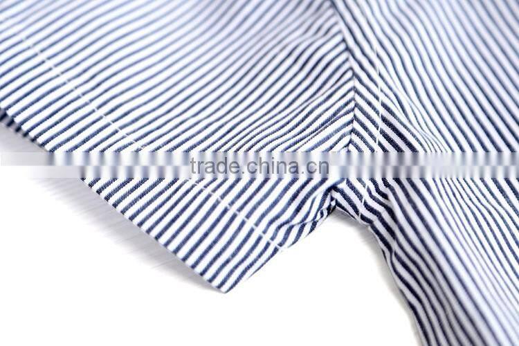 2016 hot sale custom latest shirt dress designs children clothes