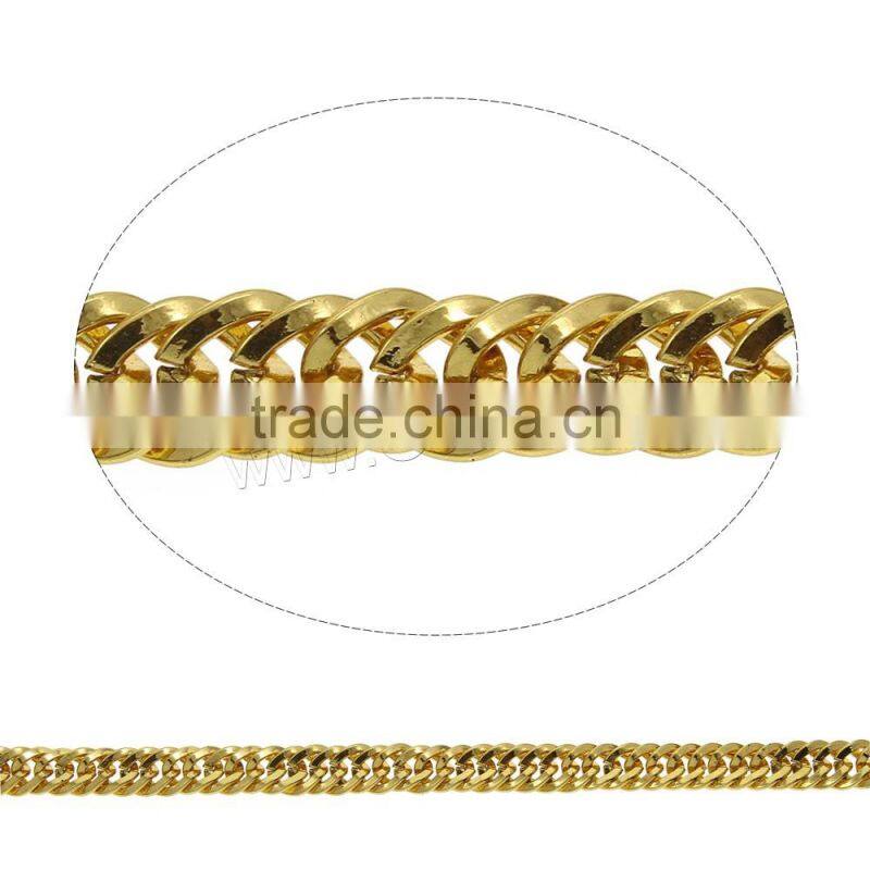 mens designs rope necklace Handmade Brass new gold chain design