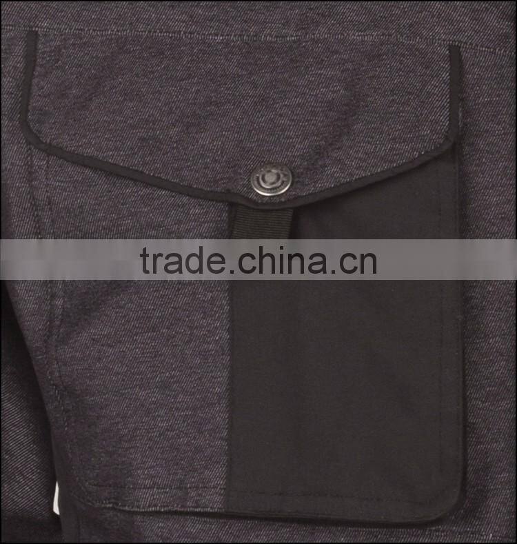 Safety garments mens parka winter jacket with waterproof EN343