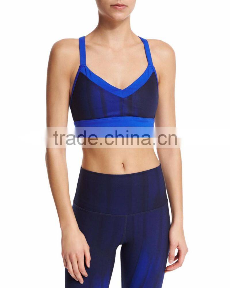 Top quality all over printed wholesale running wear sublimation compressed fitness factory