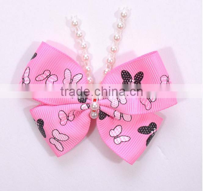 hi-ana ribbon 199 Butterfly Print Ribbon Animal Print Ribbon Printed Grosgrain Ribbon