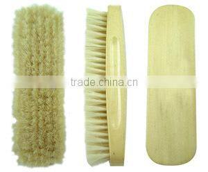 100% horse hair shoe brush for shoe polish