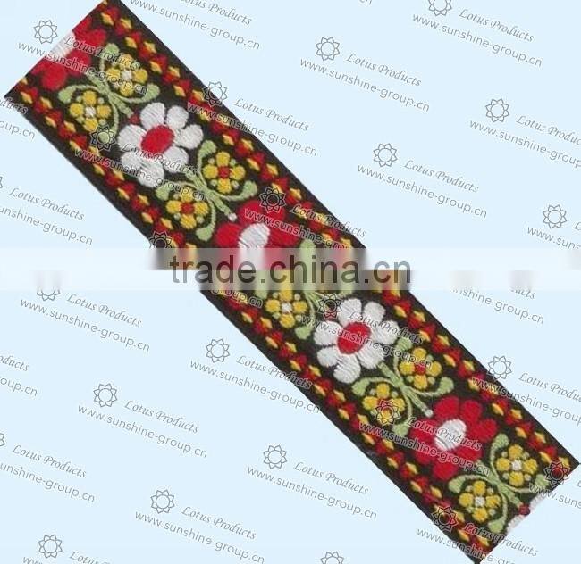 High Quality and Colorful Polyester Woven Jaquard Ribbon