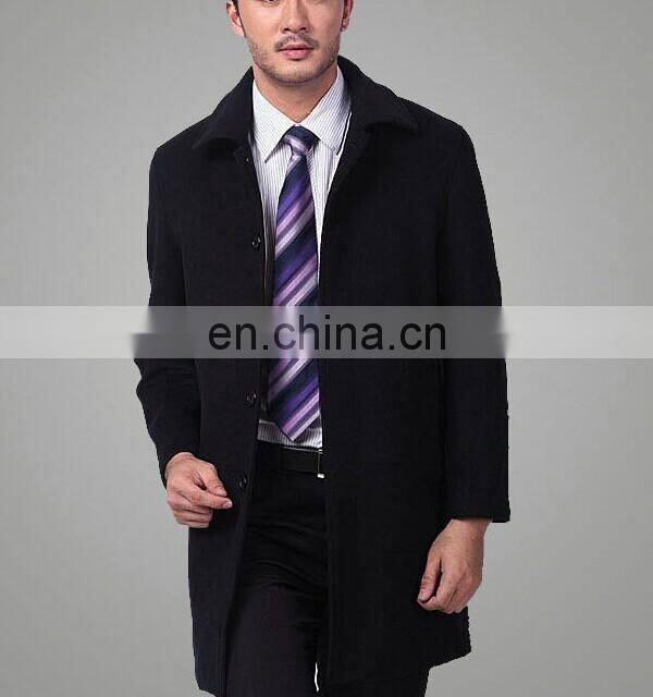 Luxury classic style men's wool suit