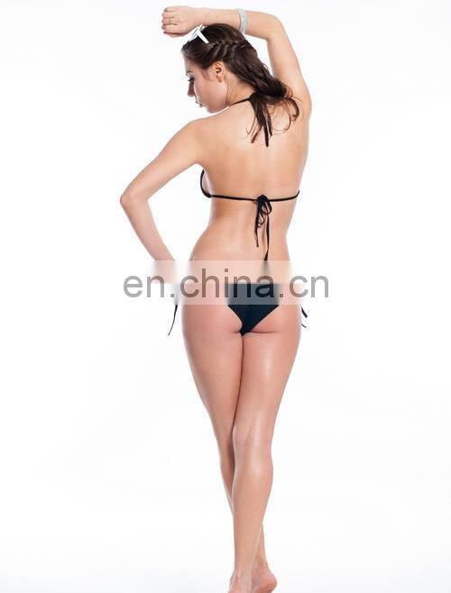 Multi-color young hot black beach bikini fashion 2014