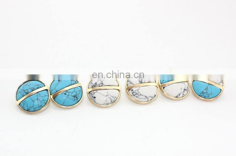 turquoise stud earrings