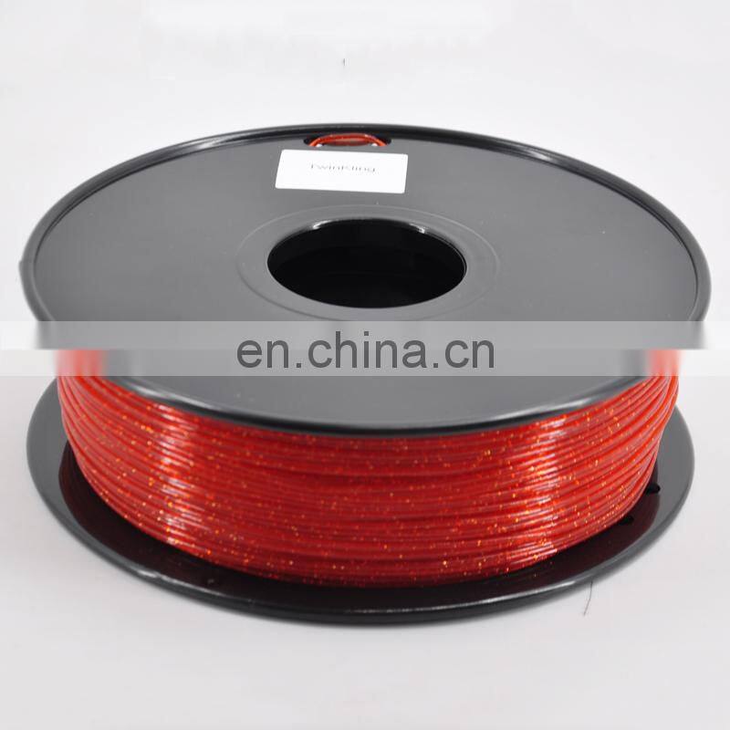 New Product PLA material Twinkling 3D printer filament for 3d printer 1.75mm