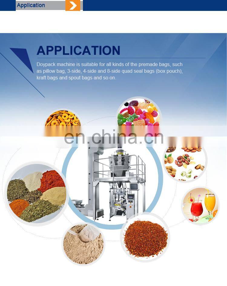 Detergent powder  k cup plastic ampoule filling and sealing machine