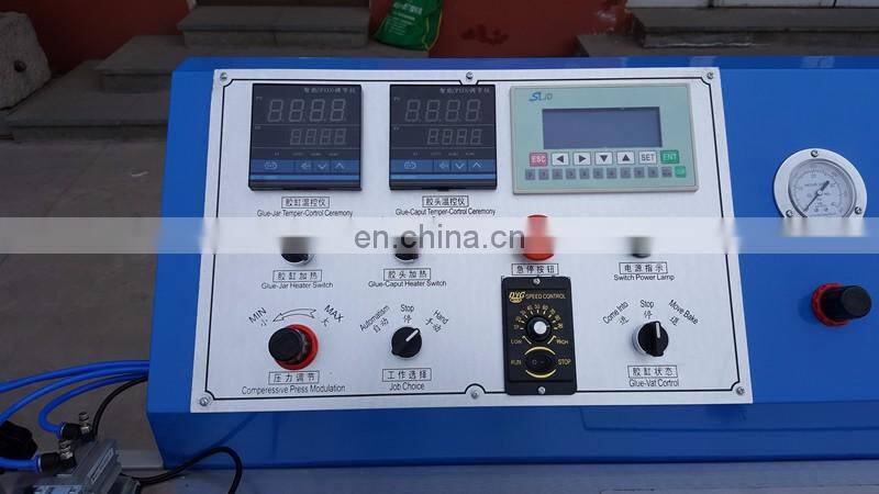 JT02 equipment for window making insulating glass window aluminium spacer Butyl rubber coating thermal break aluminium machine