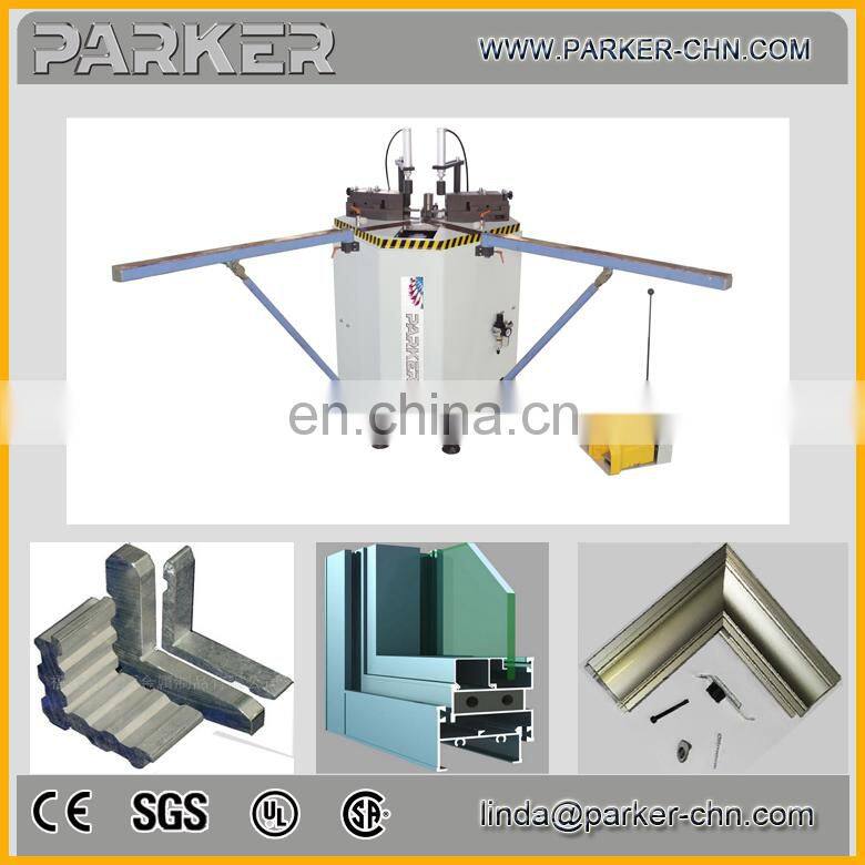 Single head hydraulic crimping machine for aluminium windows