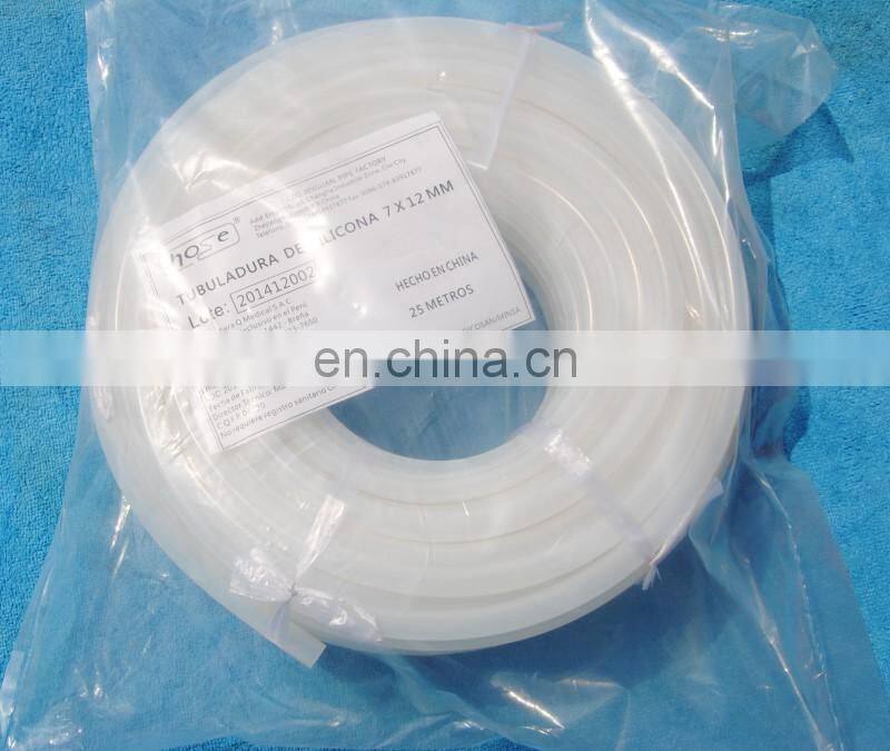 Ningbo Zhejiang Manufacturer Hot Sale Sanitary Silicone Tubing With Industrial Grade And Food Grade