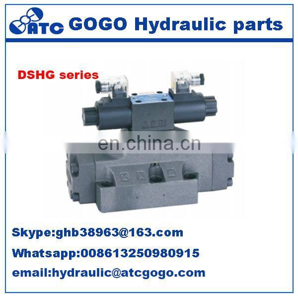 DSHG and DHG Series Electric hydraulic Operated Solenoid Directional Control Valve