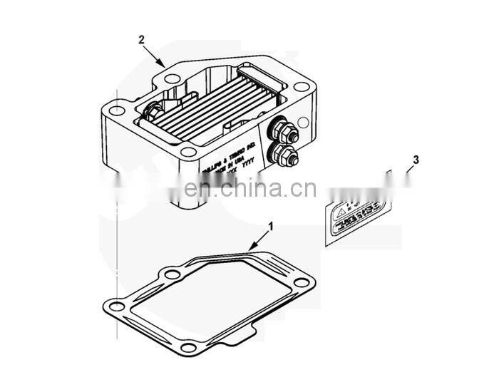 DCEC ISLe375 30 QSL9 Engine Air Intake Heater 3975485 4940176 4940173 3967275 4948412 for Auto Diesel Spar Parts