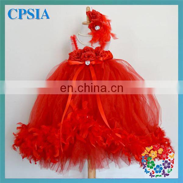 Wholesale baby items,cheap feather dresses,pictures clothing for dance