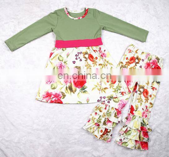 2018 Family matching clothing cute daughter shirts boutique girl clothing outfits
