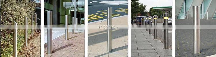 Best Selling Stainless Steel Hydraulic Automatic Retractable Traffic Safety Road Bollard
