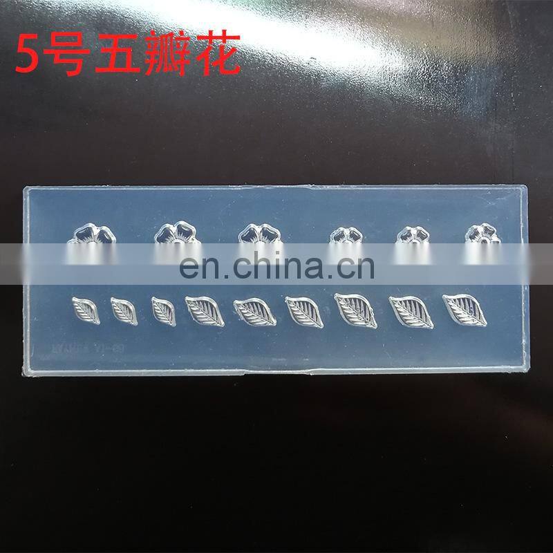 Daisy Flower Silicone Mold Leaves Resin Mold For DIY Nail Art 3D Mold Acrylic UV Gel