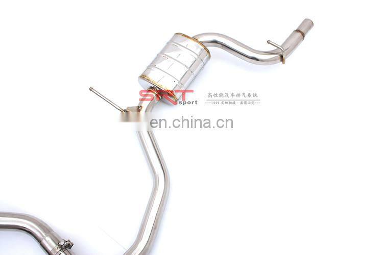 4 exhaust tips for Volkswagen VW Magotan pipe catback with quad double tip