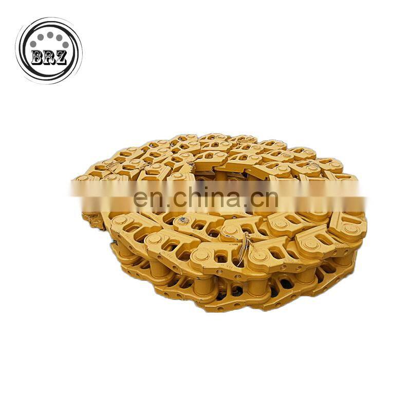 R200 excavator track link R210 Excavator steel track shoe assy with 50 links