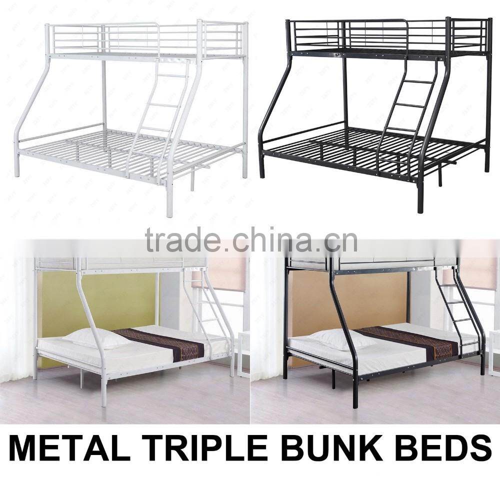 Hot Sale cheap metal bunk bed metal triple bunk bed