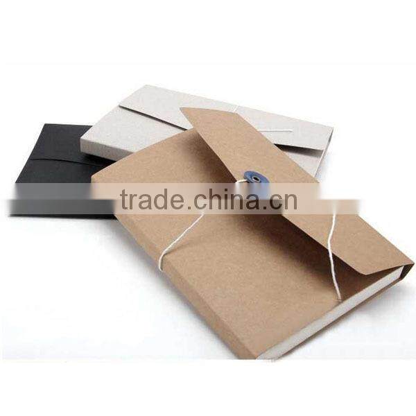 Envelope design notebook recycled kraft paper notebook