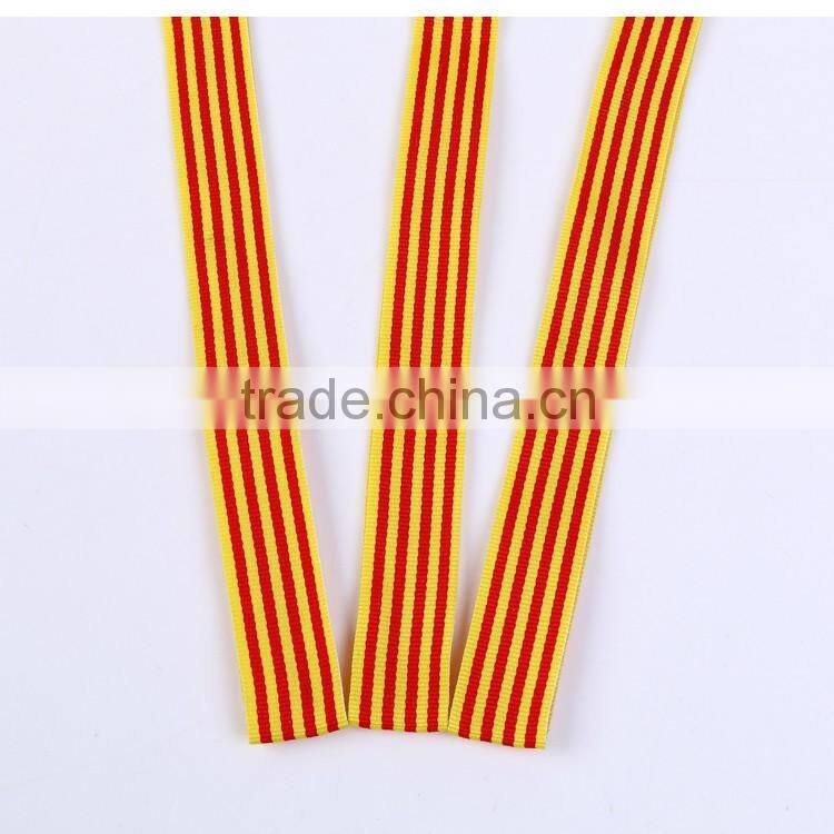 Factory price custom medal neck ribbon