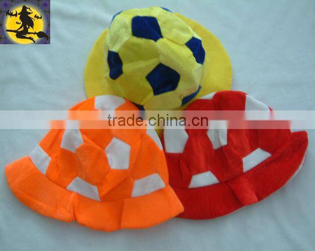 Hot Sale Splicing Cute Party Football Hats for Fan's Club