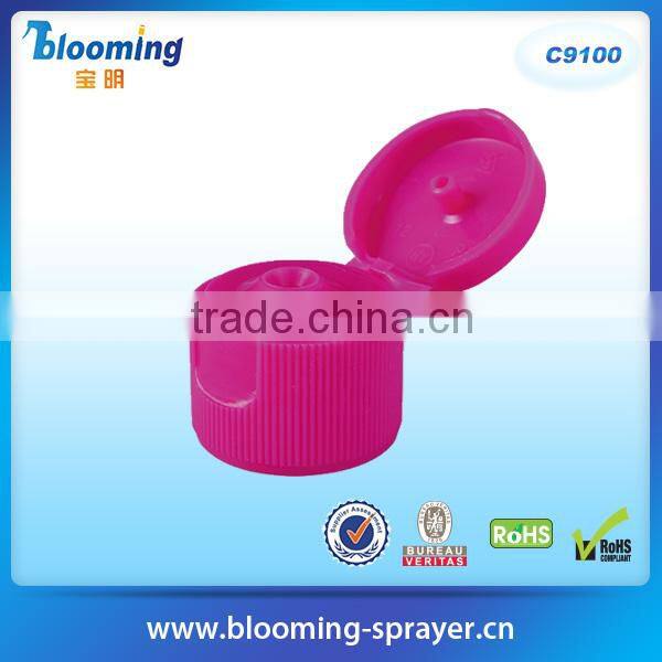 detergent bottle plastic flip top cap