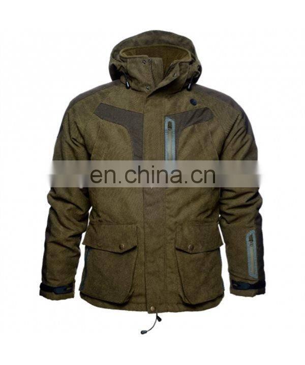 custom Camouflage hunting and fishing clothes jacket waterproof hunting jacket rainproof jacket