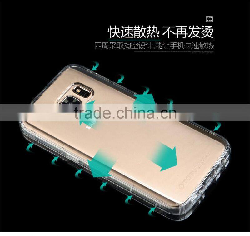 TOTU Newest transparent TPU phone case for SAM S7/S7 edge