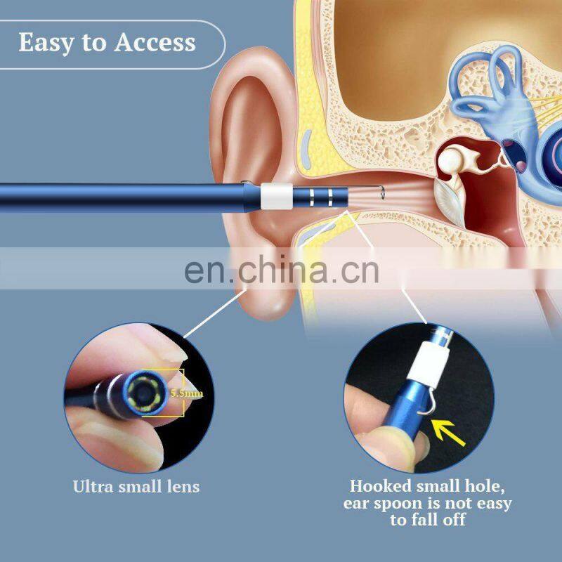 Ear Cleaning Endoscope Otoscope 720 HD Camera Cleansing Earwax Removal Tool
