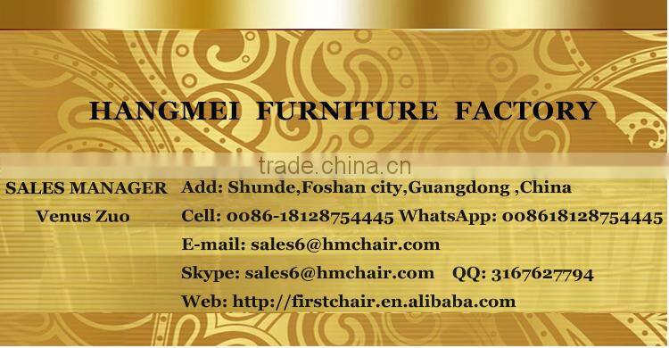High quality luxury imitated wood chair in metal for hotel bedroon living room