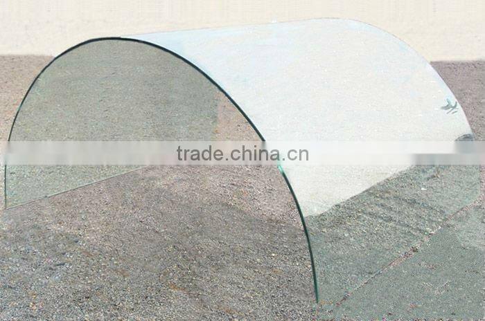 for buildings decoration clear Tempered glass panels