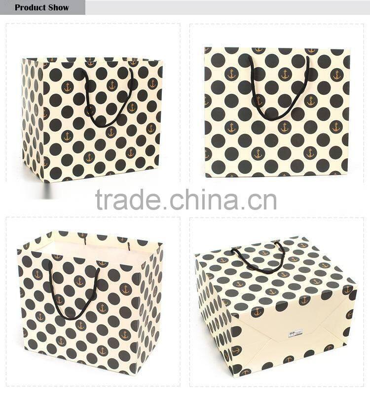 dot stamp fancy paper gift bag ladies bra packaging bag