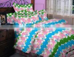 100% polyester microfiber bed sheet sets/ high quality linen bed sheet sets