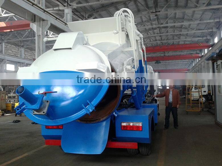 2015 Dongfeng food waste Truck for sale 5m3 mini garbage truck for food collection
