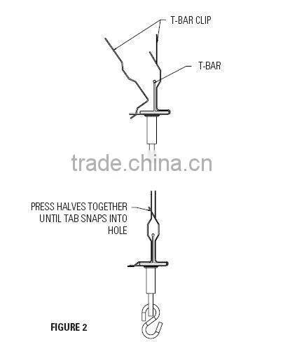 T-bar Clip/Screen hanger