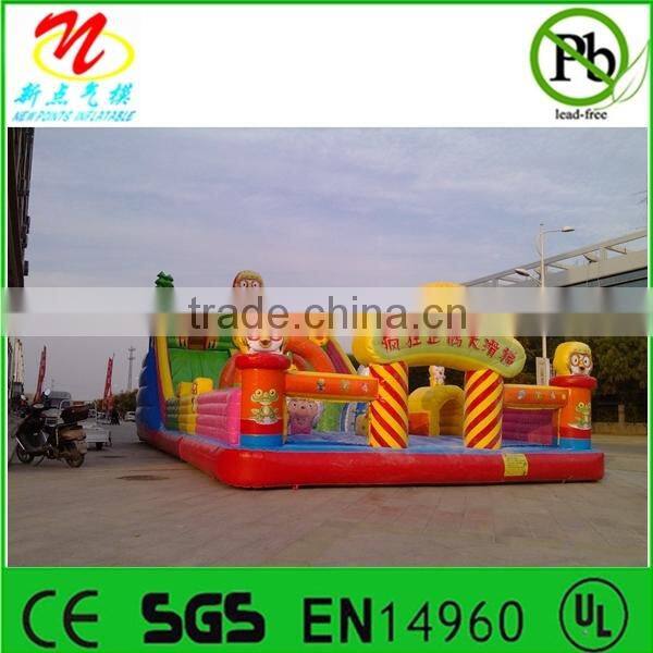 China popular inflatable fun city kids inflatable amusement park