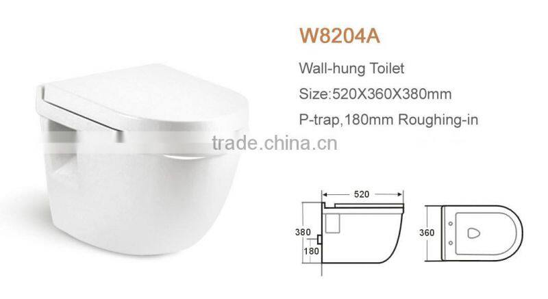 Wall Mounted WC Toilet
