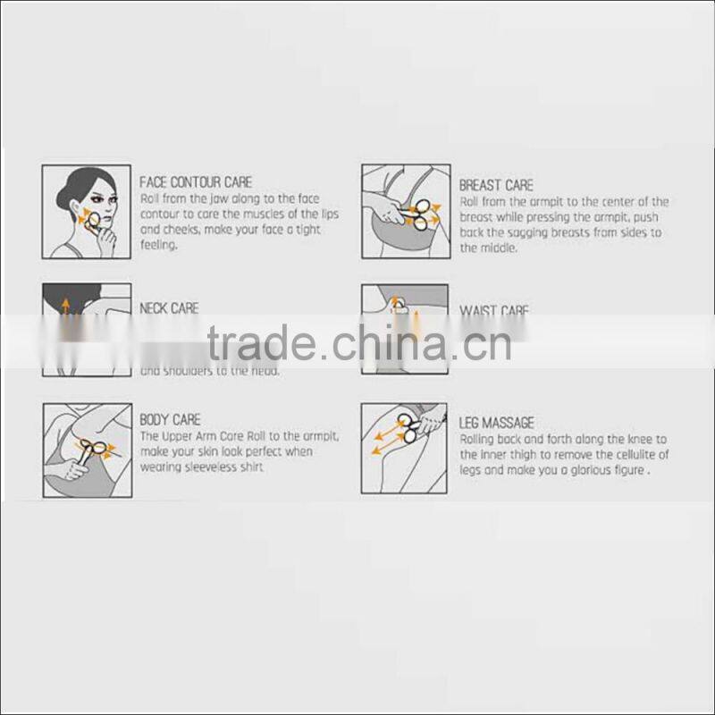 Handheld anti cellulite roller massage V face shaping tool MR-1520