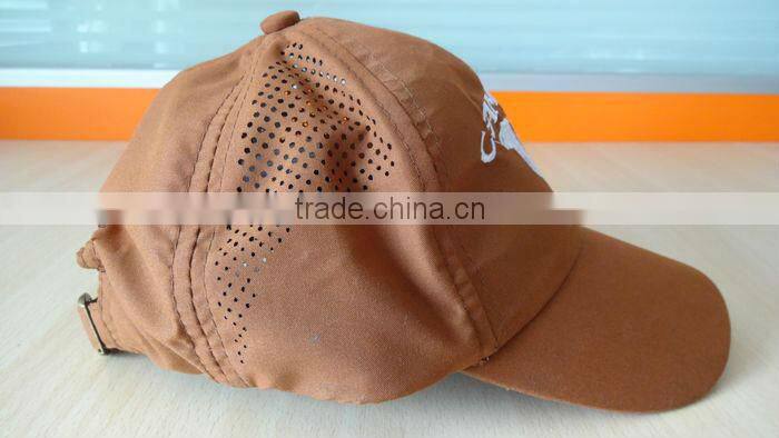 dry fit children sport cap custom embroidered